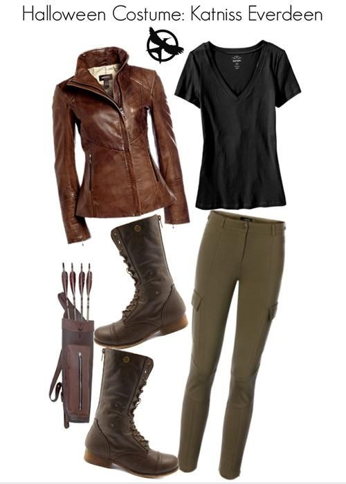 DIY Katniss Everdeen Costume
 Halloween Costume Katniss Everdeen