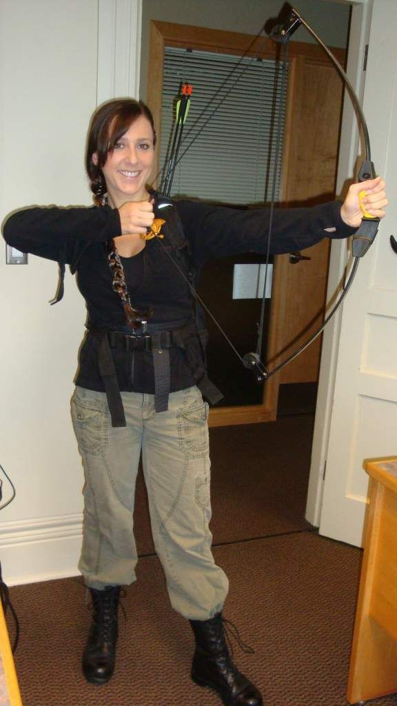 DIY Katniss Everdeen Costume
 Homemade Katniss costume My Style Pinterest