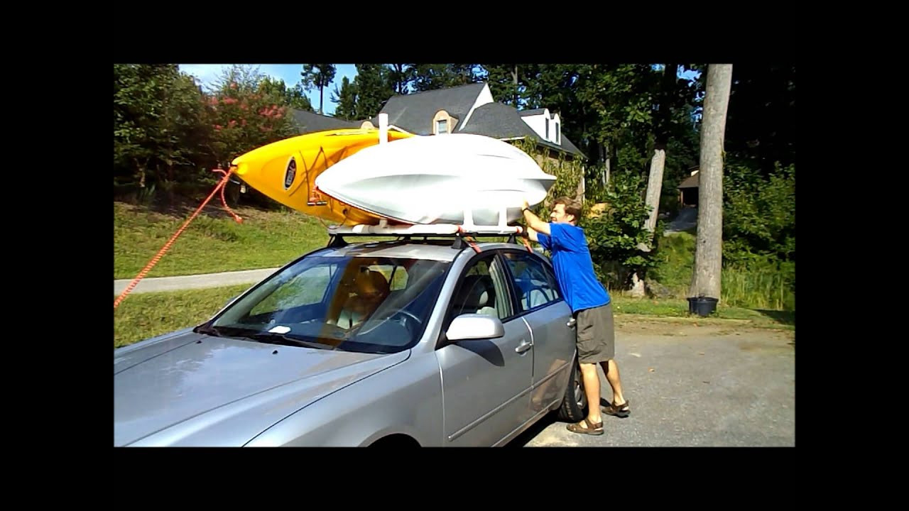 DIY Kayak Roof Rack
 PVC Dual Kayak Roof Rack for $50