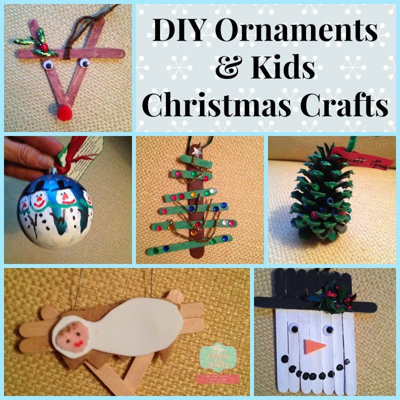DIY Kid Christmas Crafts
 How to Make DIY Christmas Ornaments with Your Kids
