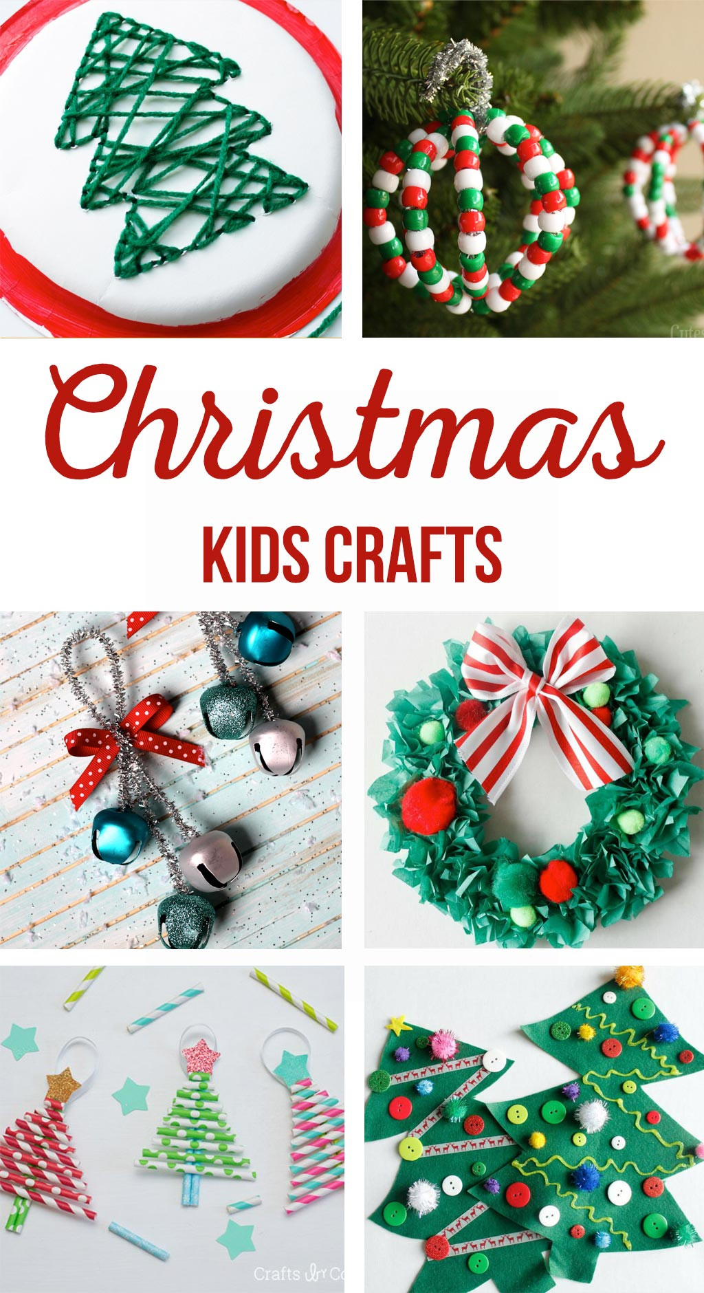 DIY Kid Christmas Crafts
 Christmas Kids Crafts The Crafting Chicks