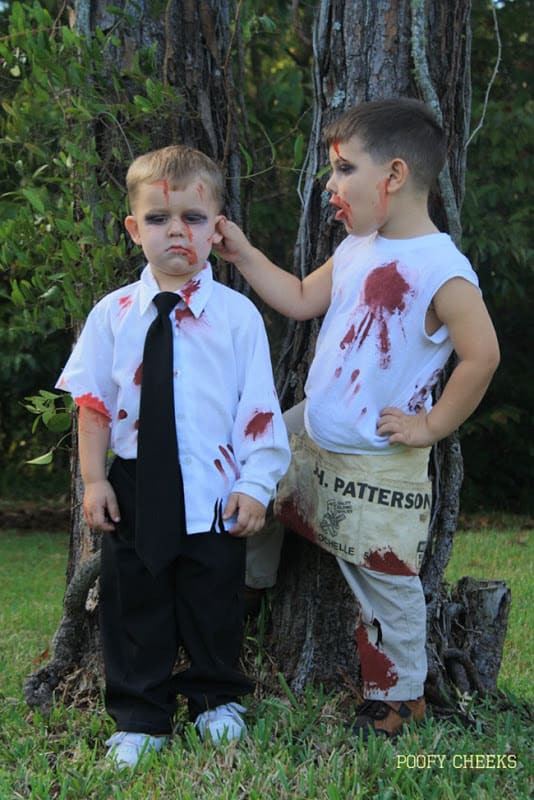 DIY Kid Zombie Costume
 Over 40 Do It Yourself Halloween Costumes A Turtle s