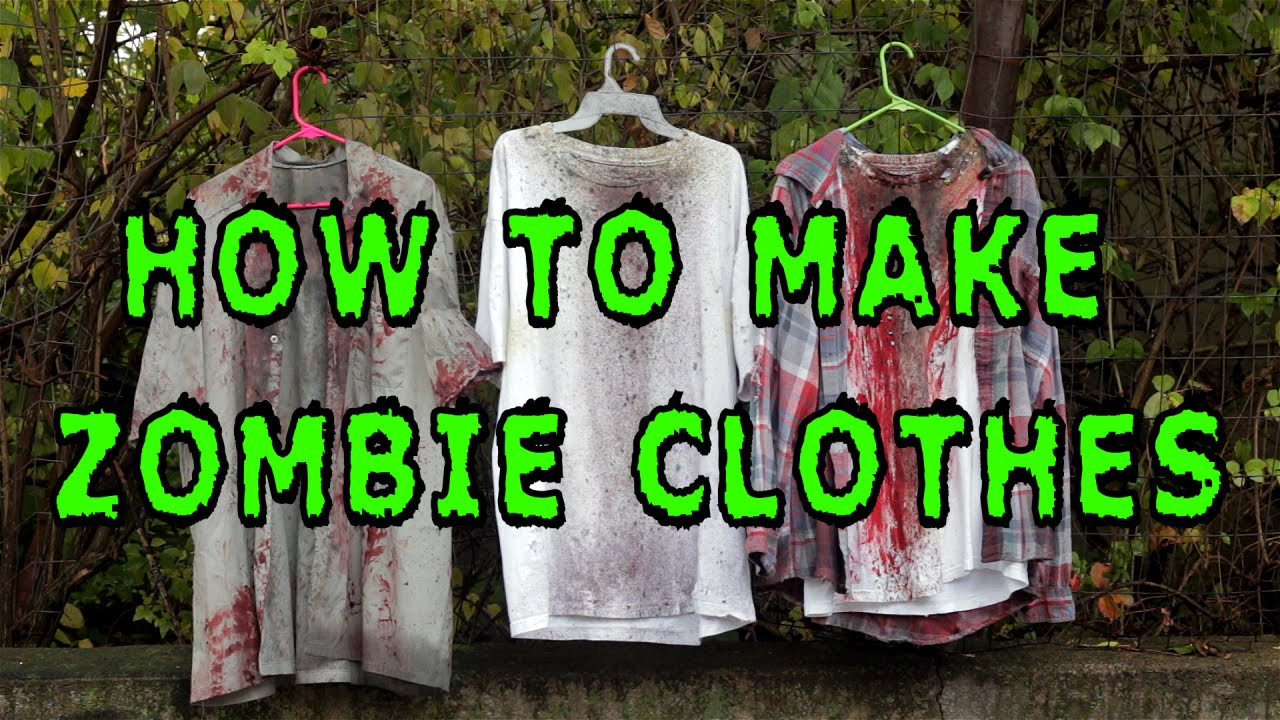 DIY Kid Zombie Costume
 DIY How To Make Zombie Clothes