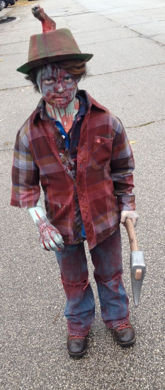 DIY Kid Zombie Costume
 DIY Zombie Kid Scary Child Zombie e of a Kind Costume
