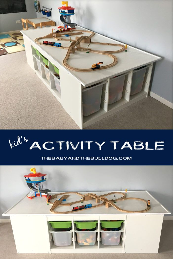 DIY Kids Activity Table
 DIY Kid s Activity Table