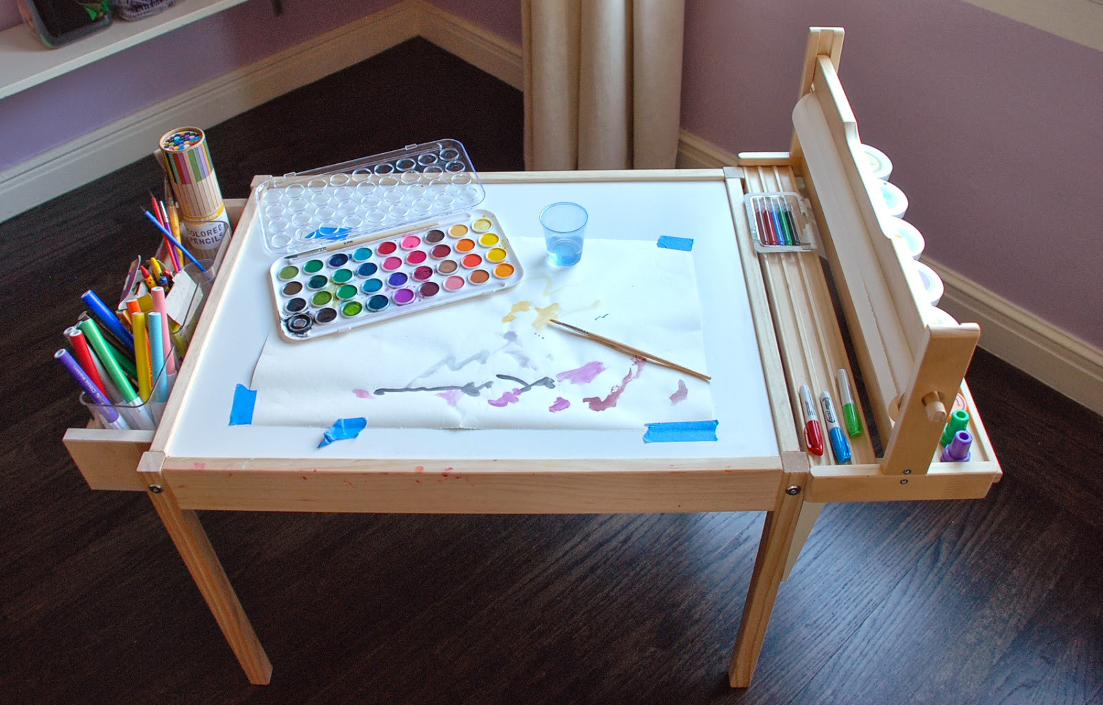 Diy Kids Art Table
 Design Ingenuity DIY Kids Craft Table