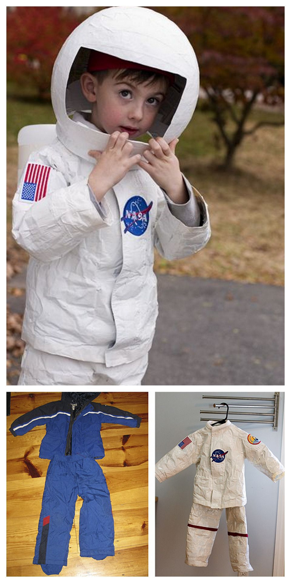 DIY Kids Astronaut Costume
 DIY Astronaut Costume Tutorial from stitch craft it