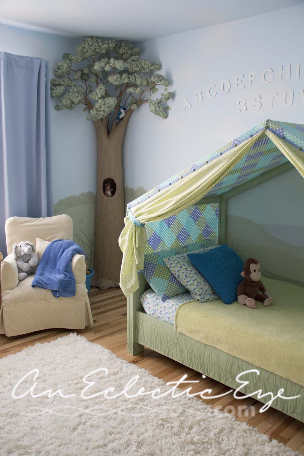DIY Kids Bed Tent
 DIY bed tent … … With images