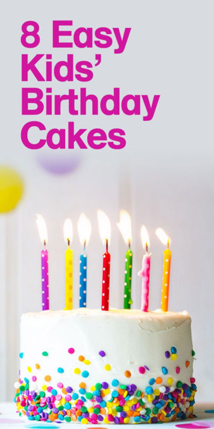 DIY Kids Birthday Cake
 8 Easy Kids’ Birthday Cakes That Any Mum Can Make With