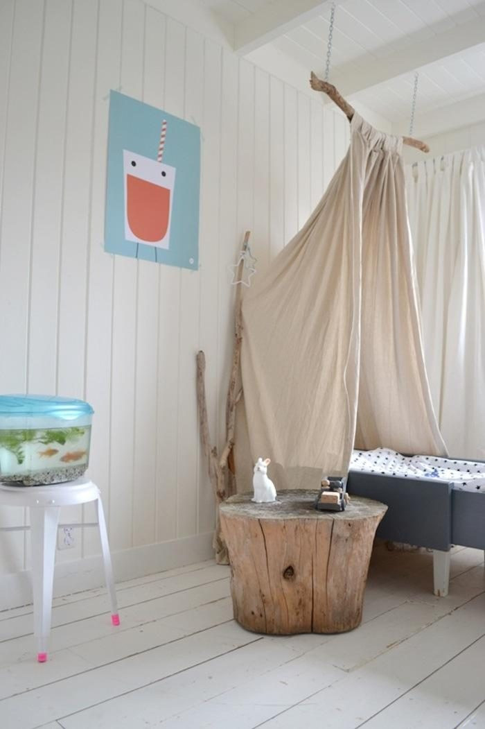 Diy Kids Canopy
 DIY Children s Canopy Bed Remodelista