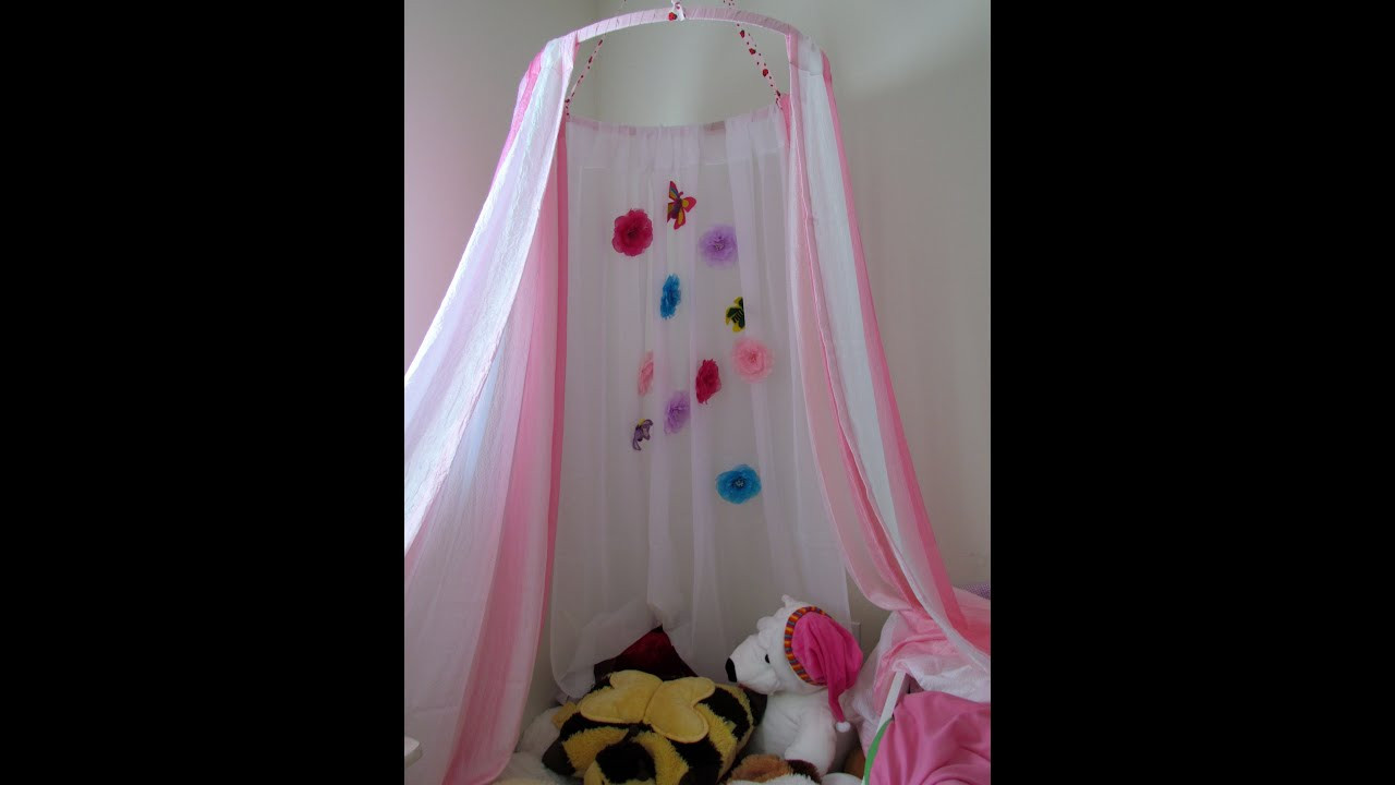 Diy Kids Canopy
 How to make a Canopy Tent Craft DIY No Sew Kid s Canopy