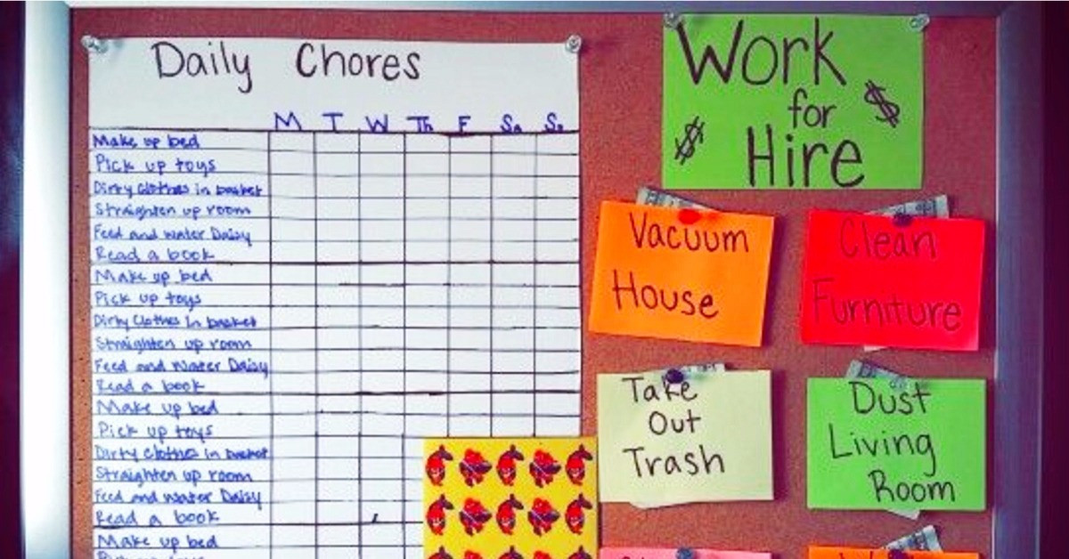 DIY Kids Chore Chart
 DIY Chore Charts Do Chore Charts for Kids REALLY Work