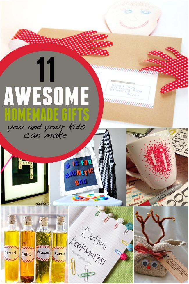 DIY Kids Christmas Gifts
 11 Awesome Homemade Gifts You and Your Kids can Make