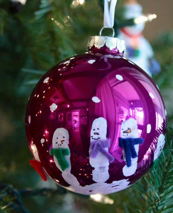 DIY Kids Christmas Ornaments
 Top 38 Easy and Cheap DIY Christmas Crafts Kids Can Make