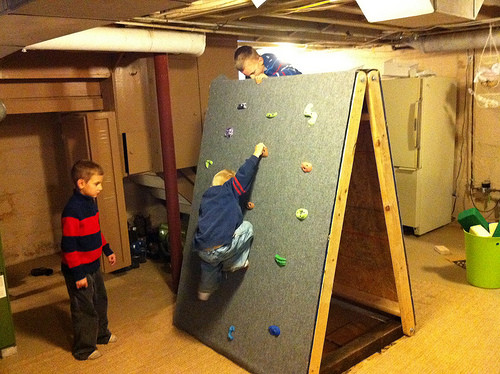 DIY Kids Climbing Wall
 24 best diy ideasat home for rock climbing wall for toddler