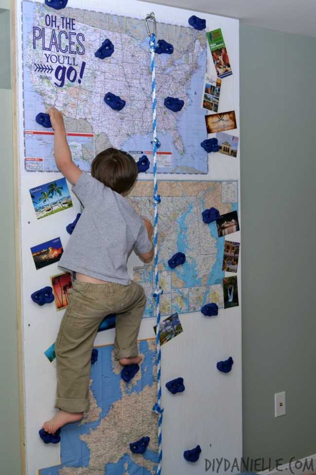 DIY Kids Climbing Wall
 How to Build an Indoor Rock Climbing Wall