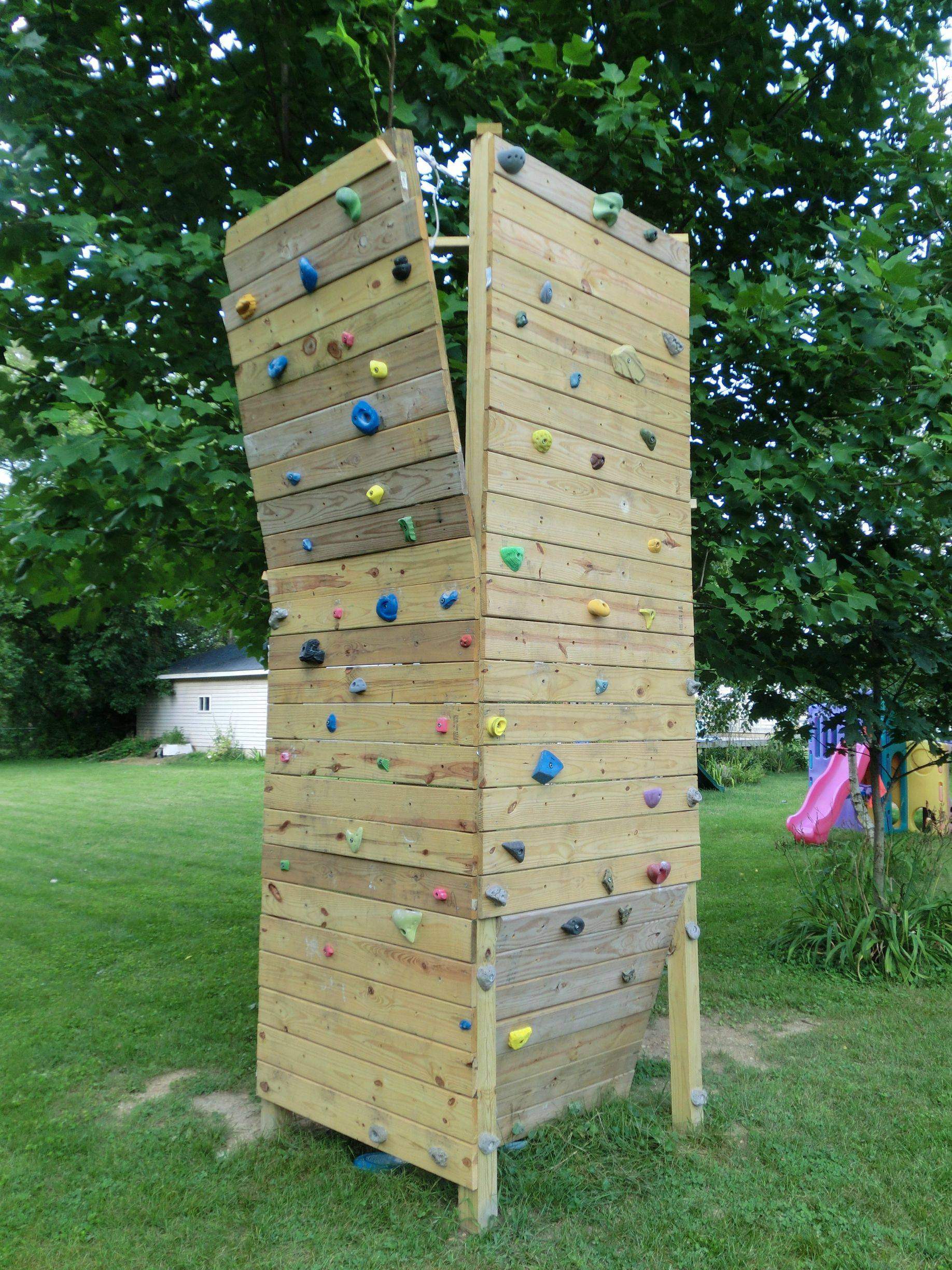 DIY Kids Climbing Wall
 20 DIY Rock Climbing Walls to Bring the Mountains Closer