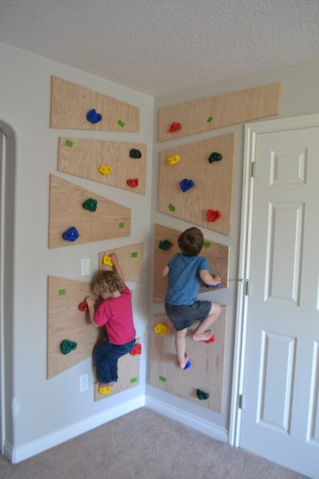 DIY Kids Climbing Wall
 Do It Yourself Climbing Wall The Created Home