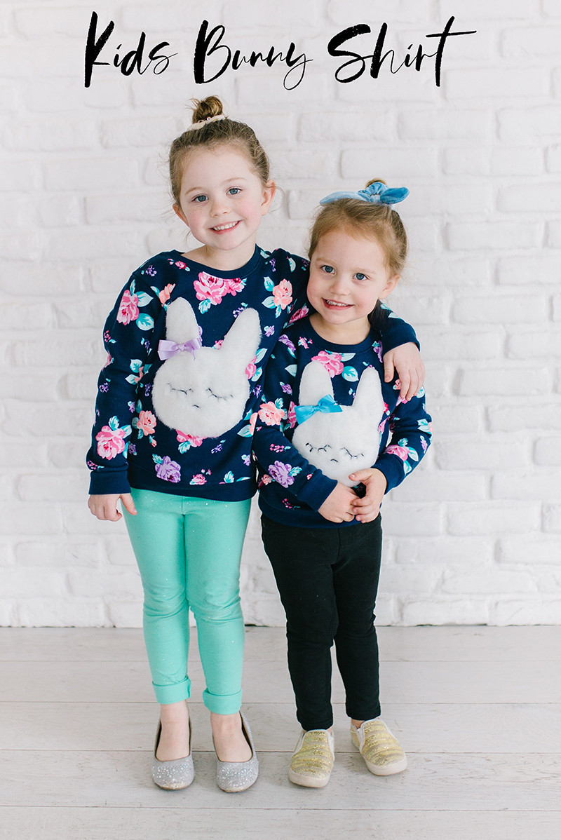 DIY Kids Clothes
 DIY Kids Clothes Fuzzy Bunny Sweatshirt Consumer Crafts