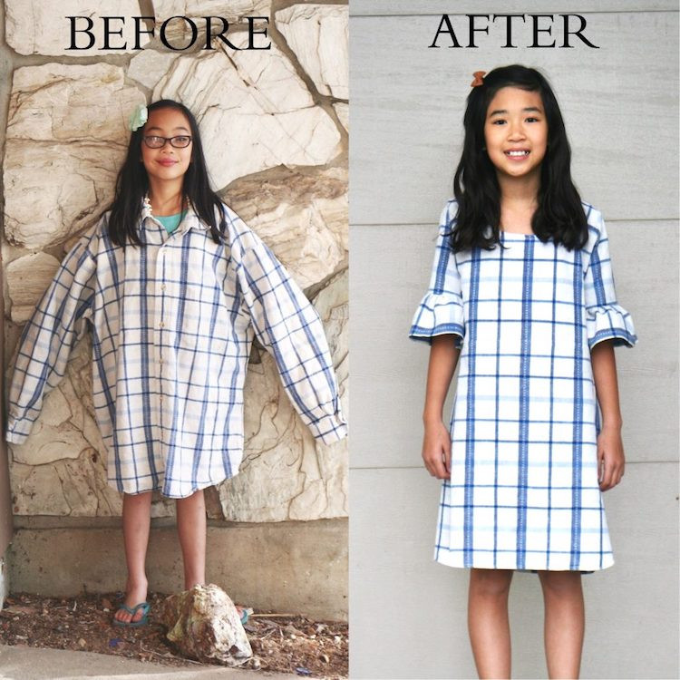 DIY Kids Clothes
 Stylish Mom has a Knack for Refashioning Clothes for