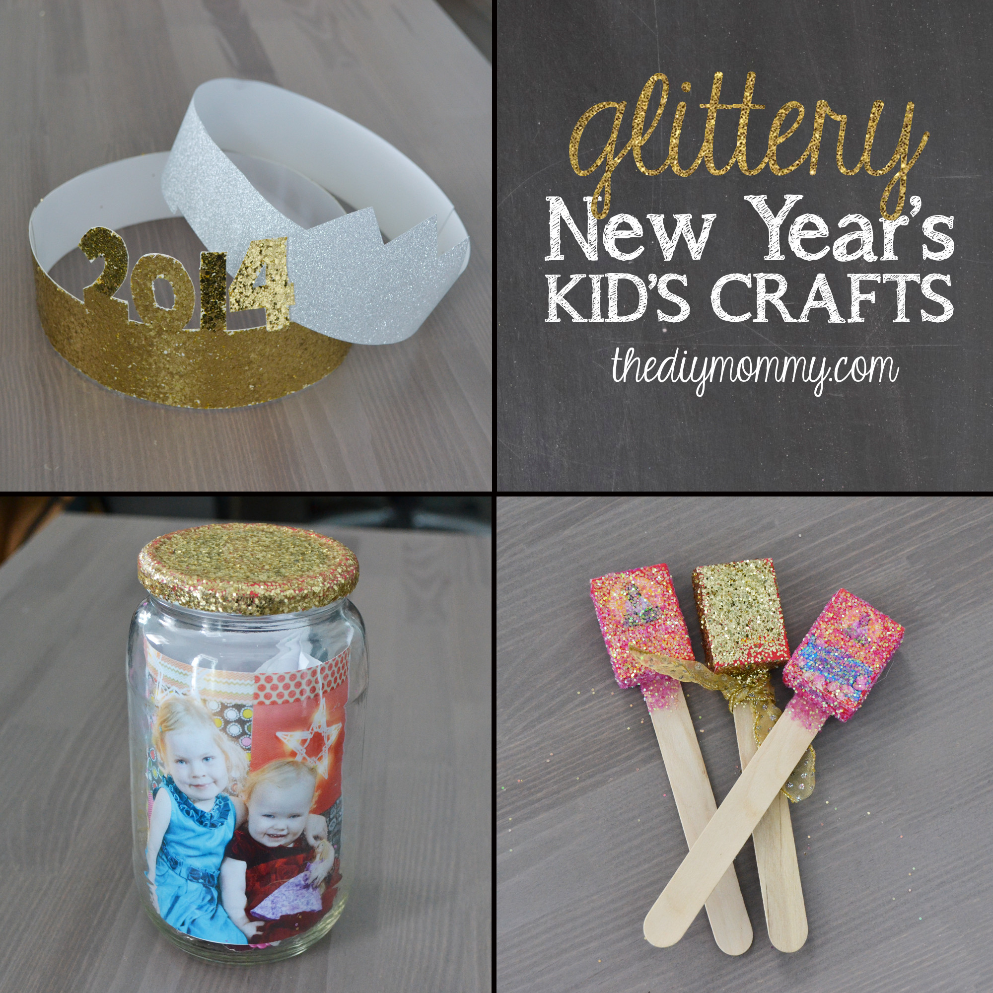 DIY Kids Crafts
 Make Glittery New Year’s Kid’s Crafts – The News