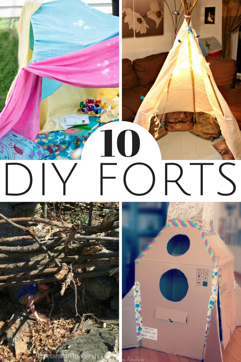 DIY Kids Fort
 10 Fun DIY Forts for Kids