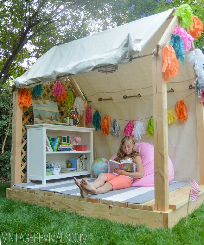 DIY Kids Forts
 25 DIY Forts to Build With Your Kids This Summer tipsaholic