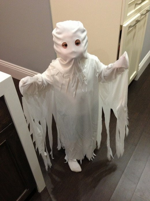 Diy Kids Ghost Costume
 Homemade Ghost Costume Ideas