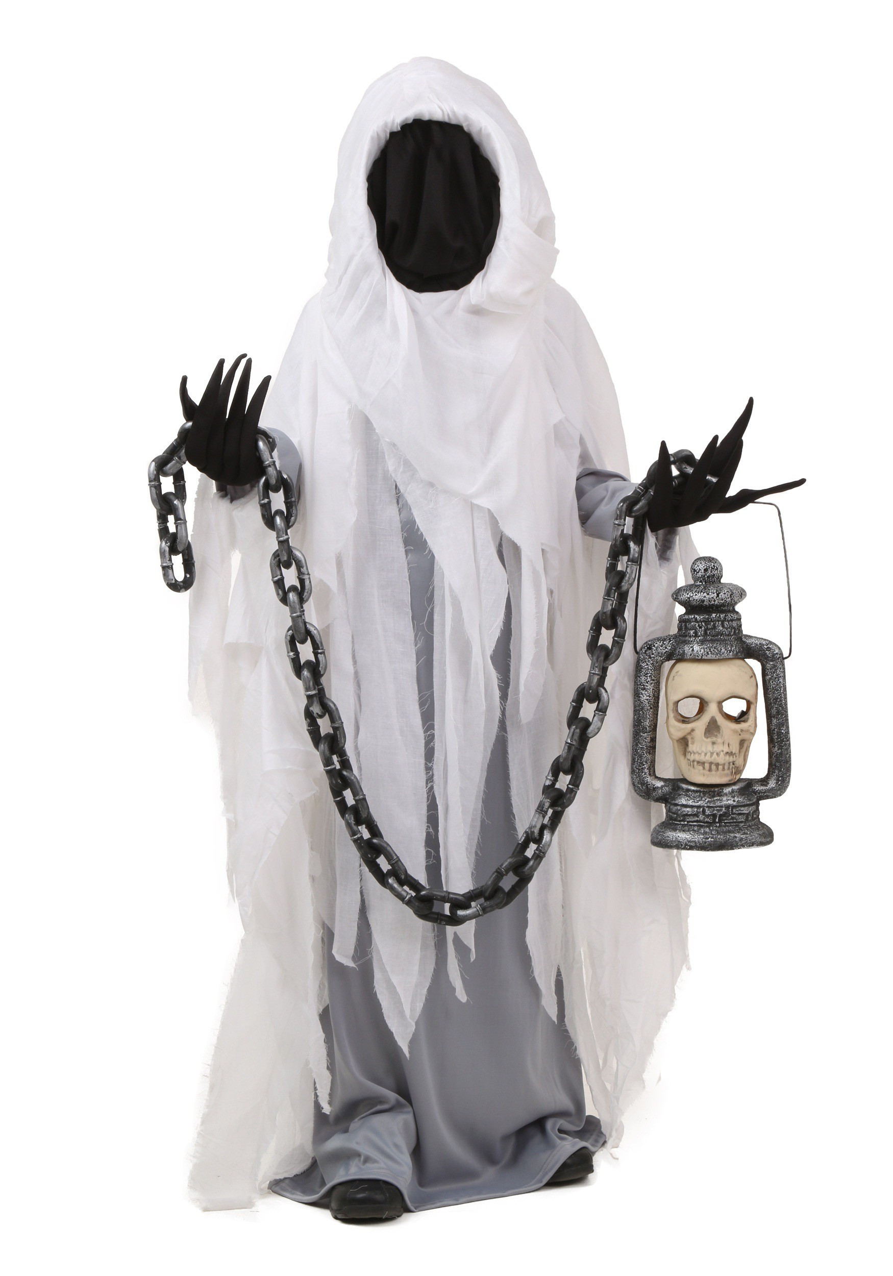 Diy Kids Ghost Costume
 Child Spooky Ghost Costume