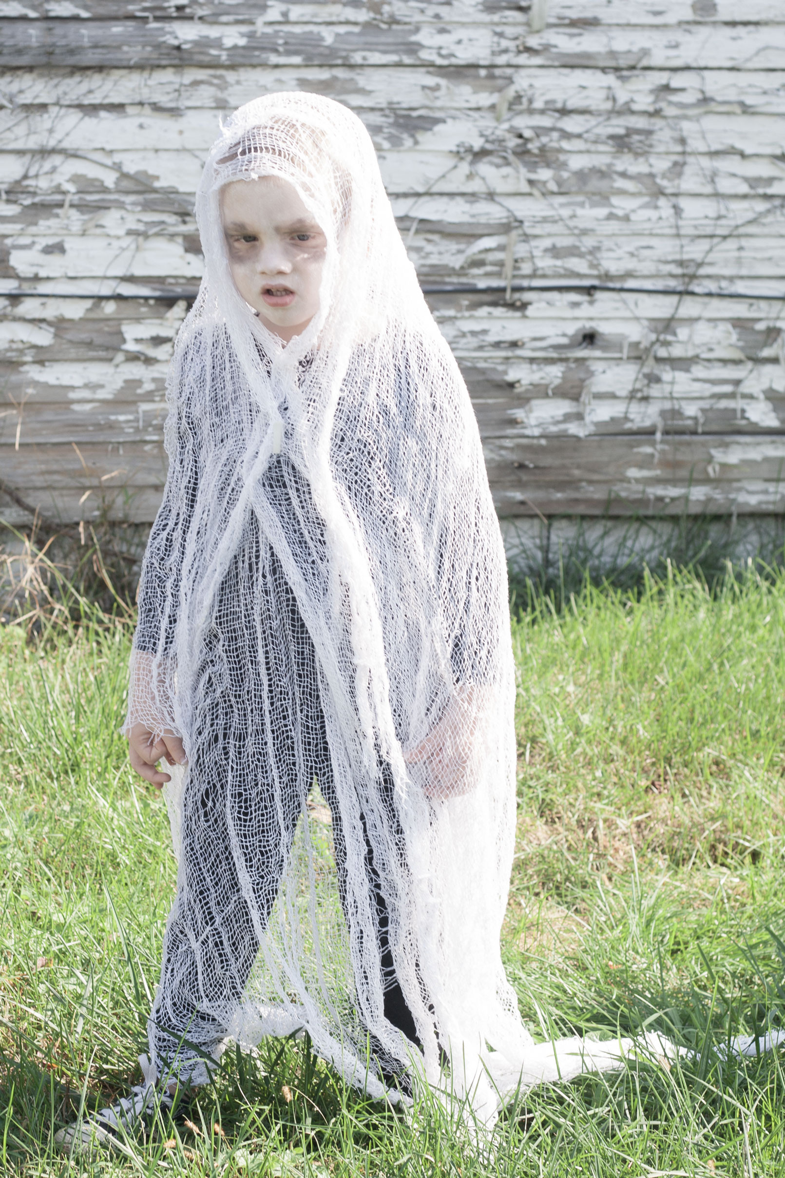 Diy Kids Ghost Costume
 EASY DIY SCARY GHOST COSTUME Bit & Bauble