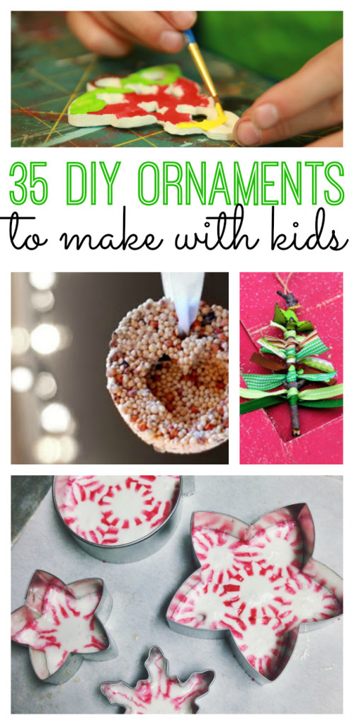 DIY Kids Ornaments
 35 DIY Ornaments to Make with Kids