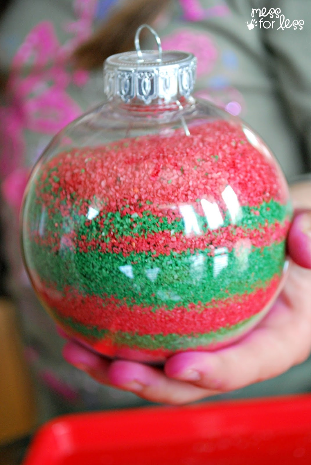 DIY Kids Ornaments
 Kids Homemade Christmas Ornaments Mess for Less