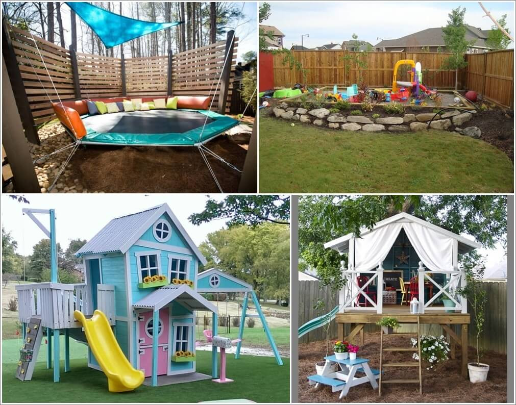 DIY Kids Outdoor Play Area
 Great DIY Ideas for Outdoor Play Areas for Your Kids