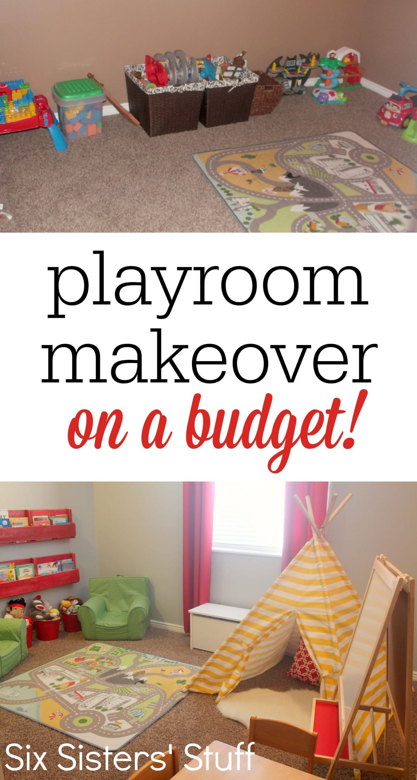 DIY Kids Playroom
 15 Bud Room Makeovers You Have to See