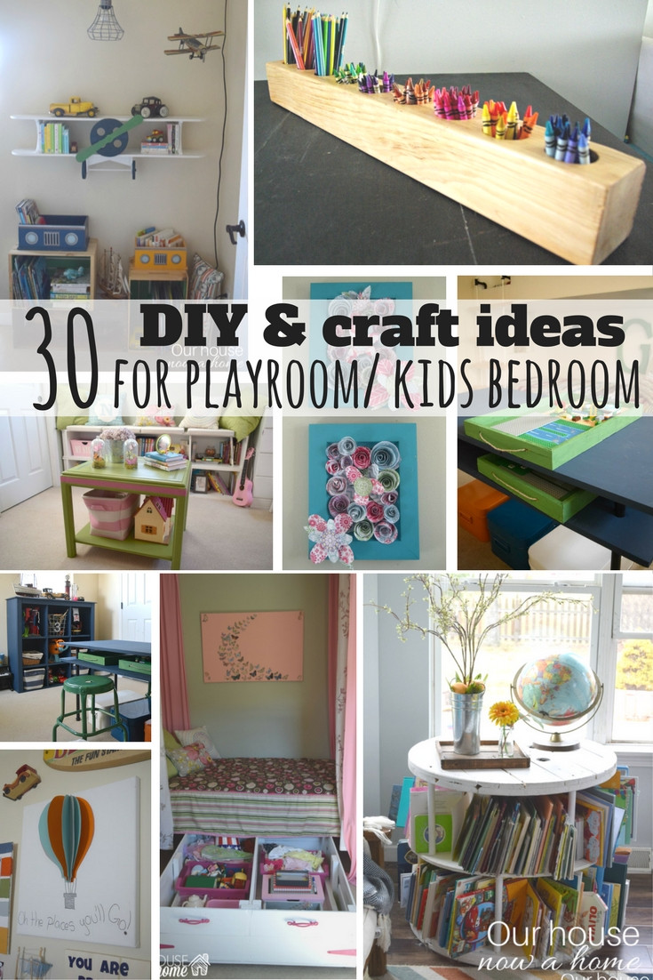 DIY Kids Playroom
 30 DIY and Craft decorating ideas for a playroom or kid s