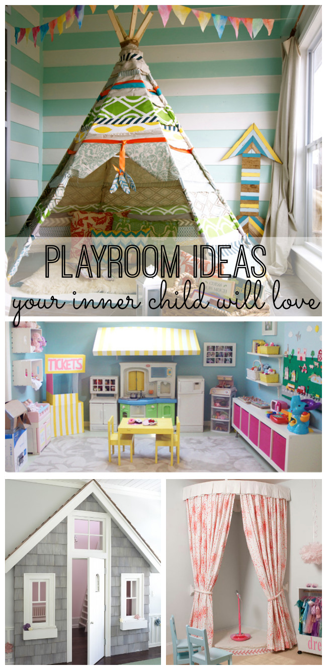 DIY Kids Playroom
 Playroom Ideas Your Inner Child Will Love My Life and Kids