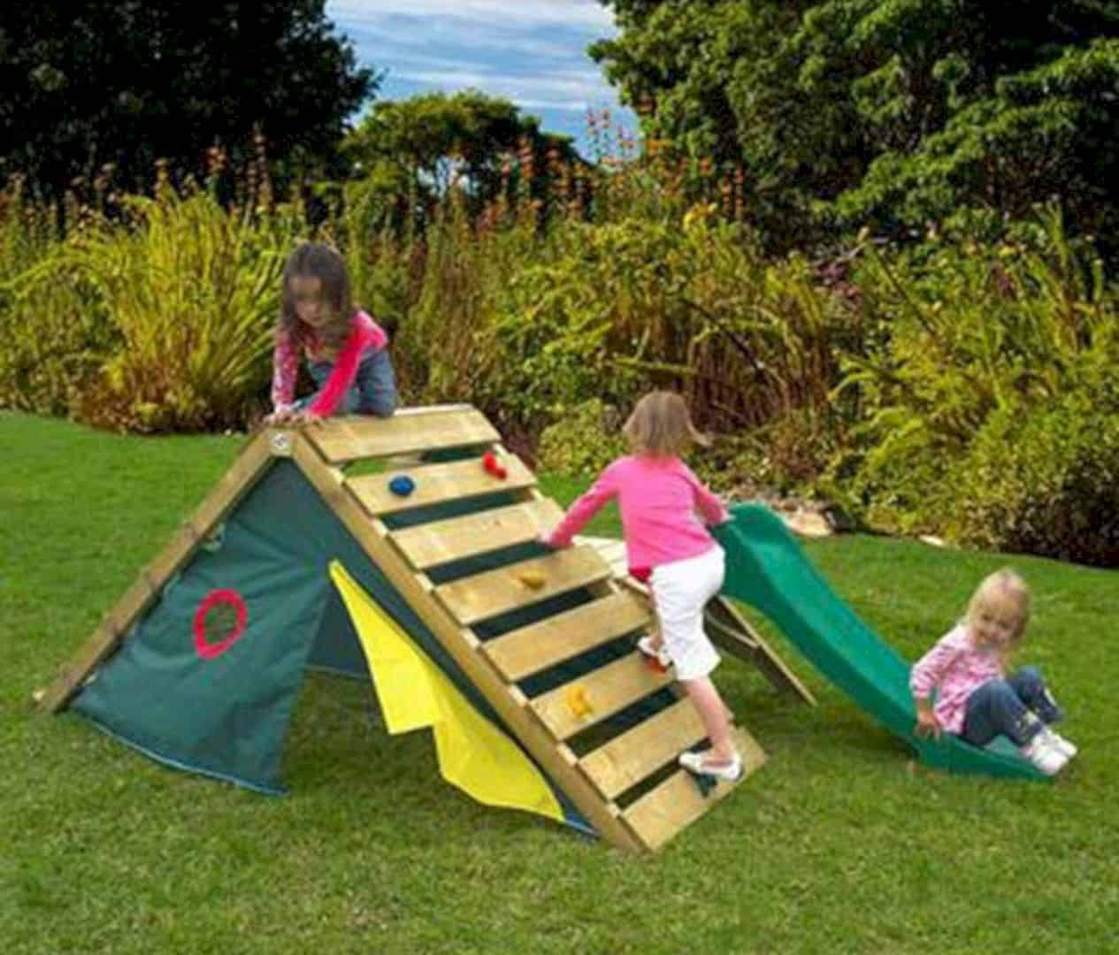 DIY Kids Playset
 Some Nice DIY Kids Playground Ideas for Your Backyard
