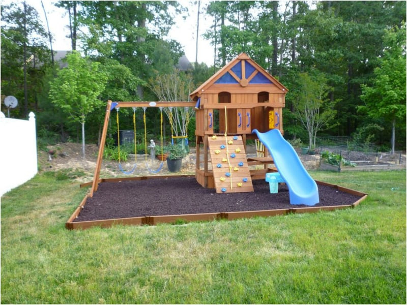 DIY Kids Playset
 DIY Swing Sets And Slides For Amazing Playgrounds