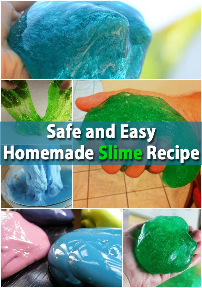 DIY Kids Slime
 Kids Will Love This Safe and Easy Homemade Slime Recipe
