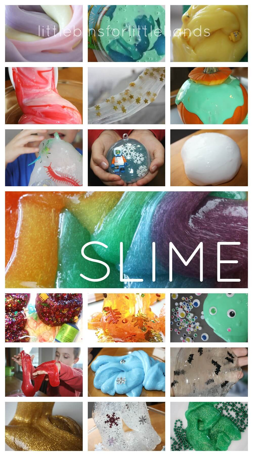 DIY Kids Slime
 Homemade Slime Recipe and Best Slime Activities for Kids