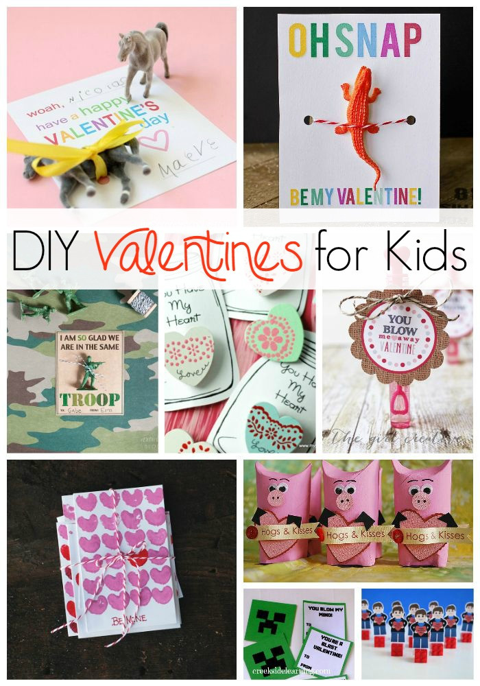DIY Kids Valentine Cards
 DIY Valentines for kids to make and give