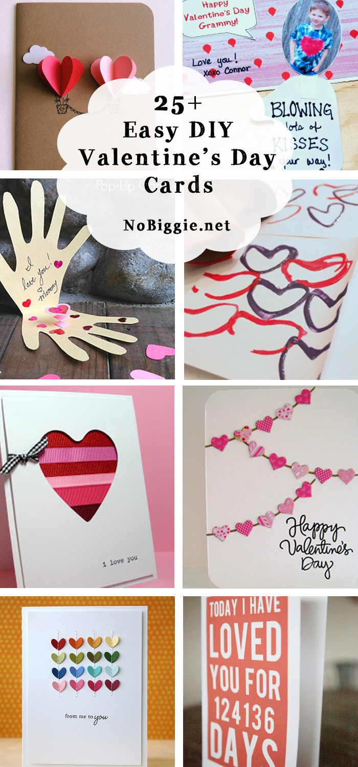 DIY Kids Valentine Cards
 25 Easy DIY Valentine s Day Cards