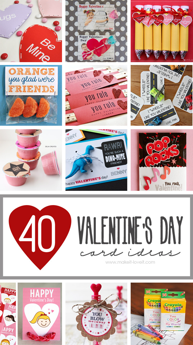 DIY Kids Valentine Cards
 40 DIY Valentine s Day Card Ideas for kids