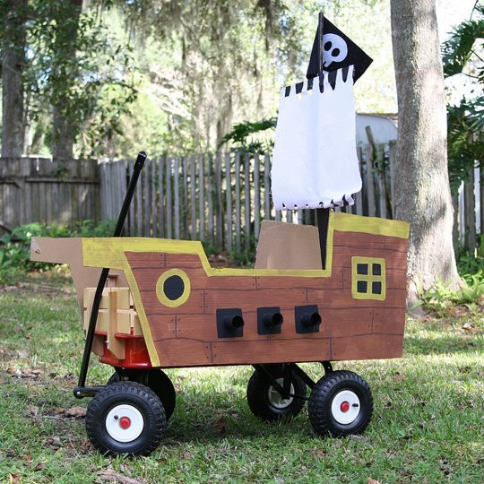 DIY Kids Wagon
 Fantastic DIY Ways To Repurpose Kids Wagon