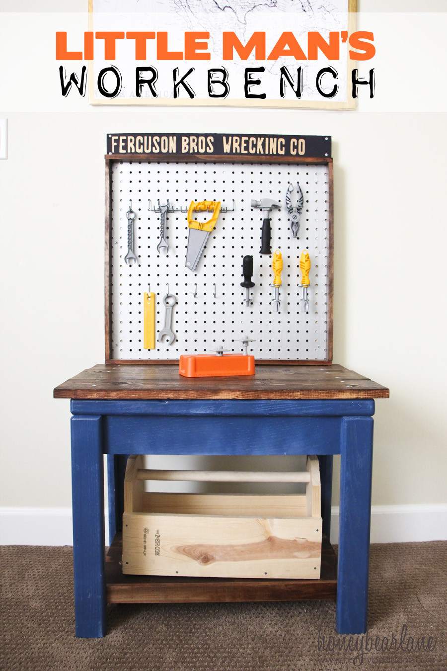 DIY Kids Work Bench
 Project Working How to build adirondack bench