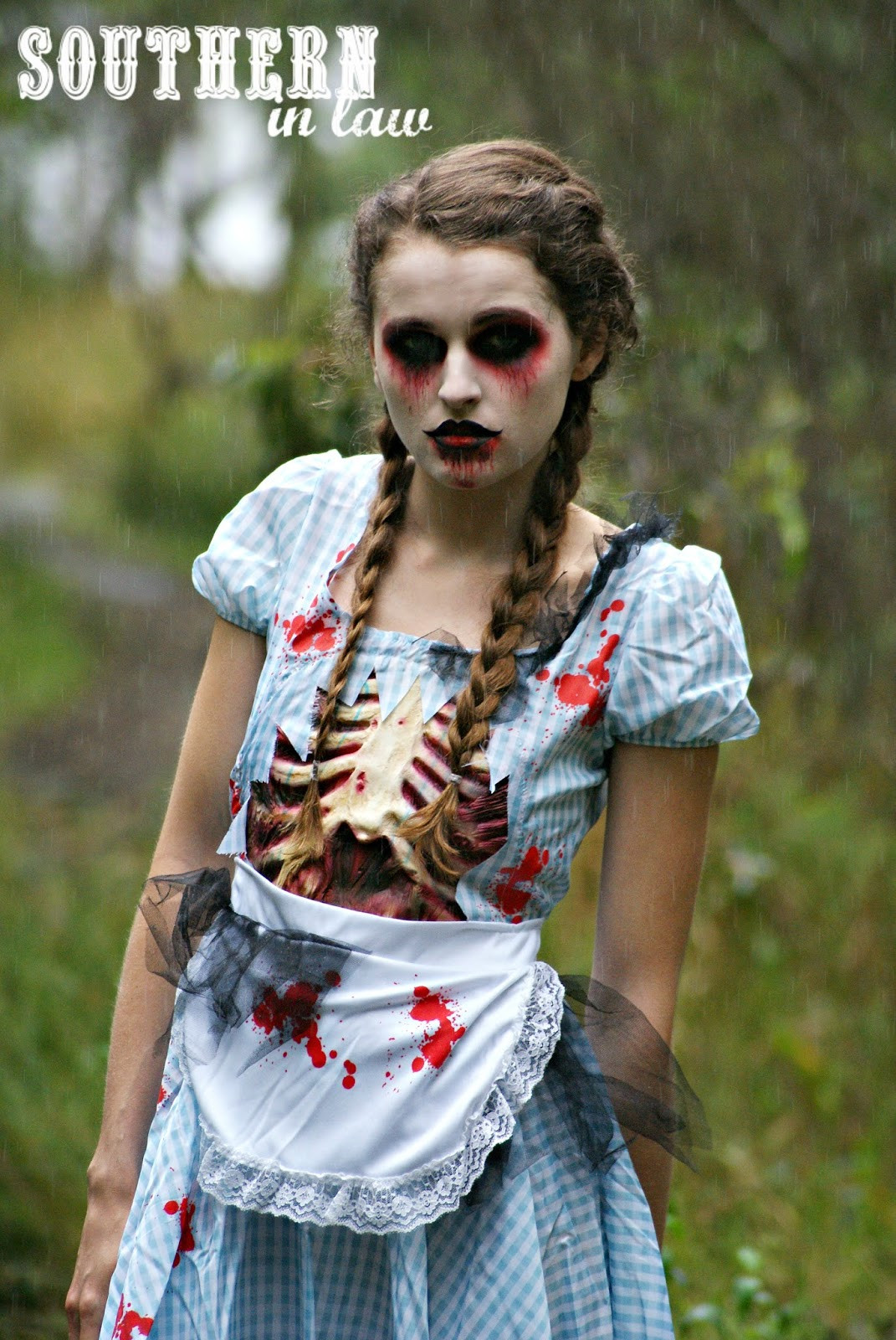 DIY Kids Zombie Costume
 Southern In Law Step by Step Halloween Zombie Look Tutorial