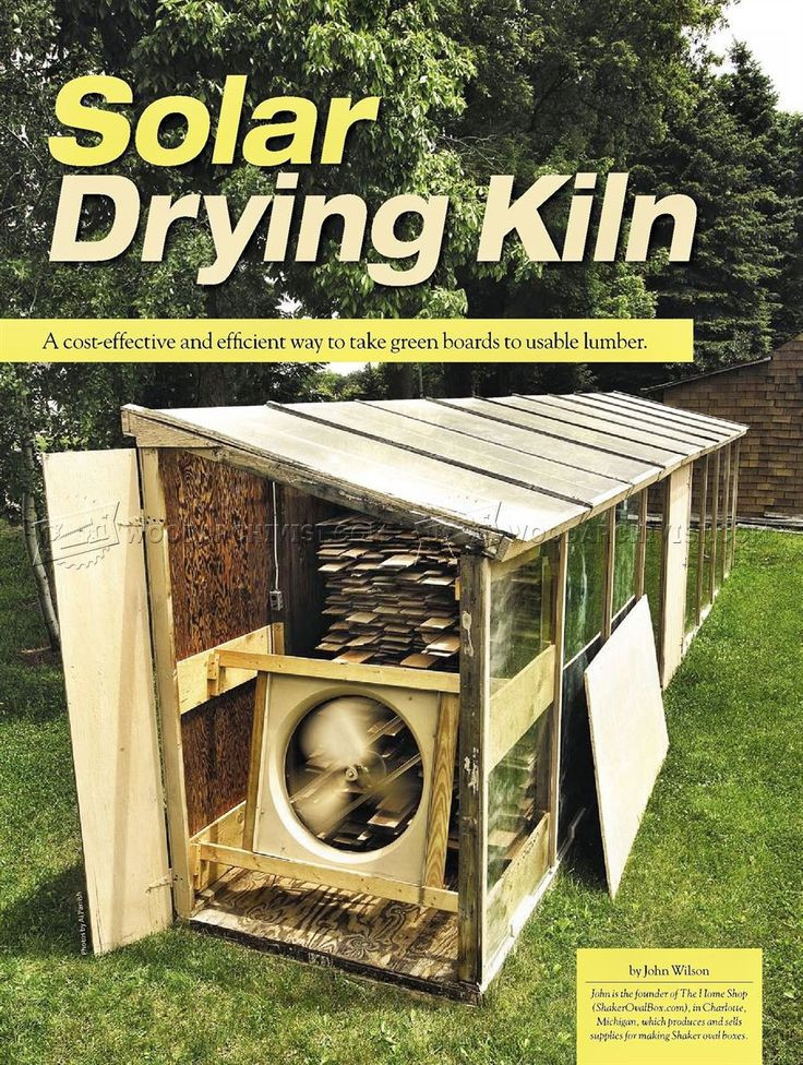 DIY Kiln Drying Wood
 41 best images about Solar kilns & drying lumber on