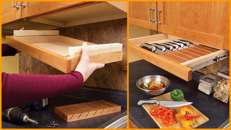 Diy Kitchen Cabinet Organizer
 Easy DIY Kitchen Storage Ideas – The Owner Builder Network