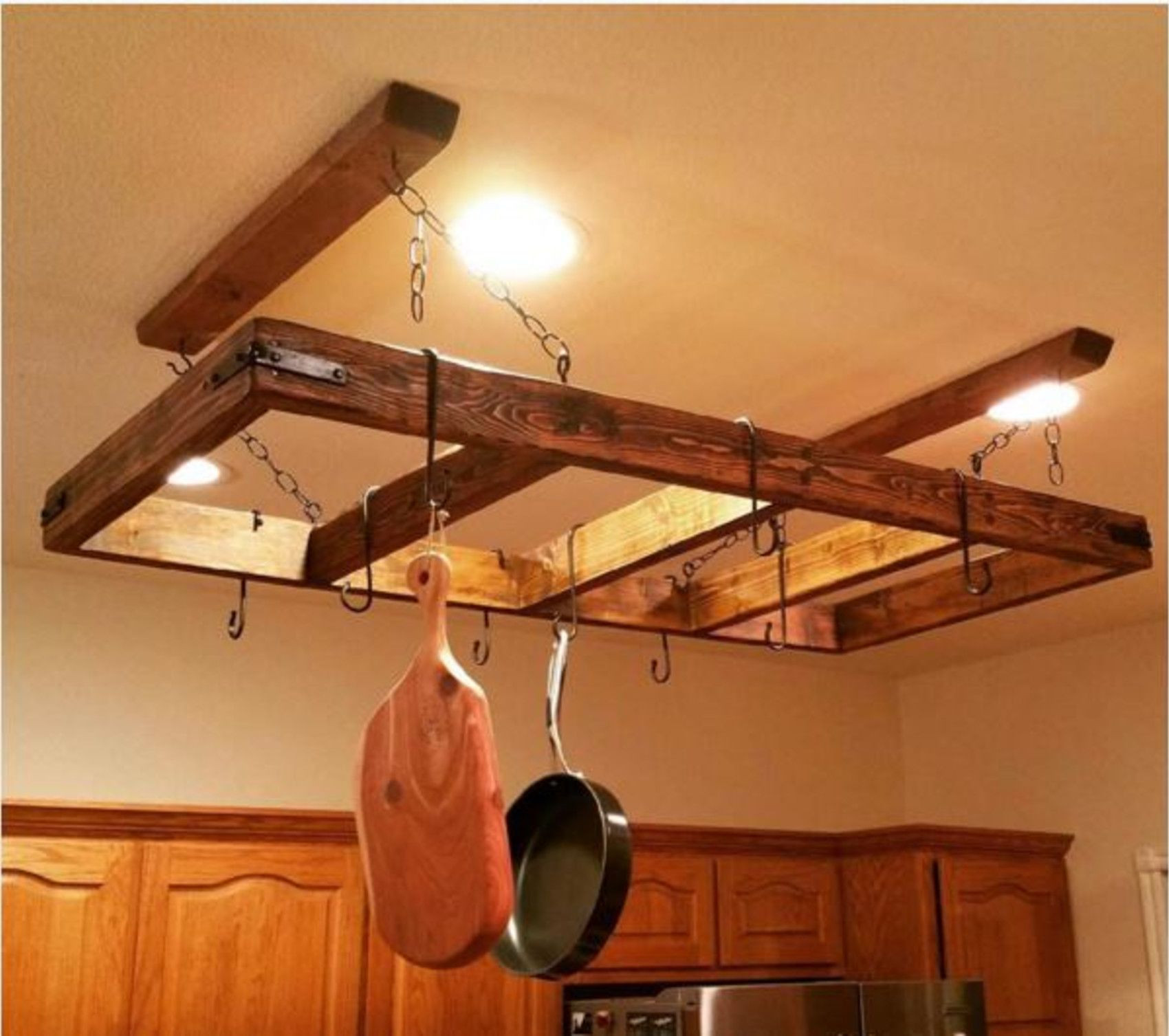 DIY Kitchen Pot Rack
 12 DIY pot rack projects to save space in your kitchen