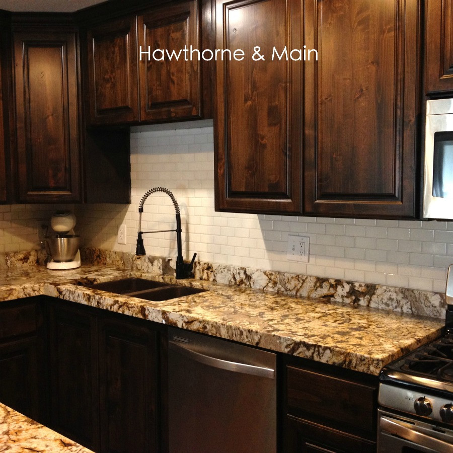 Diy Kitchen Tile
 DIY Kitchen Backsplash – HAWTHORNE AND MAIN